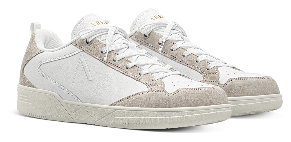 ARKK Collection Visuklass Leather Suede S-C18 | White Marshmallow | Men Visuklass